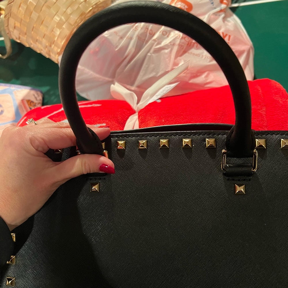 EUC Michael Kors large Selma satchel with matching wallet. - Picture 12 of 16